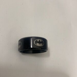 New-Stainless Steel Coated Batman Ring